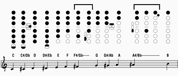 lower register chromatic